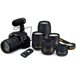 Nikon D5300 DSLR Camera With 16GB (Class 10) SD CARD + Vanguard ZIIN 39 Bagpack