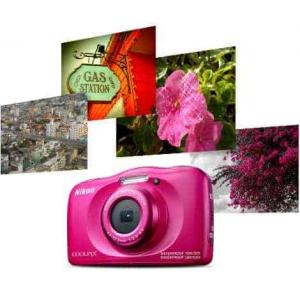 Nikon Coolpix W100 13.2 MP Point and Shoot Digital Camera with 3x Optical Zoom