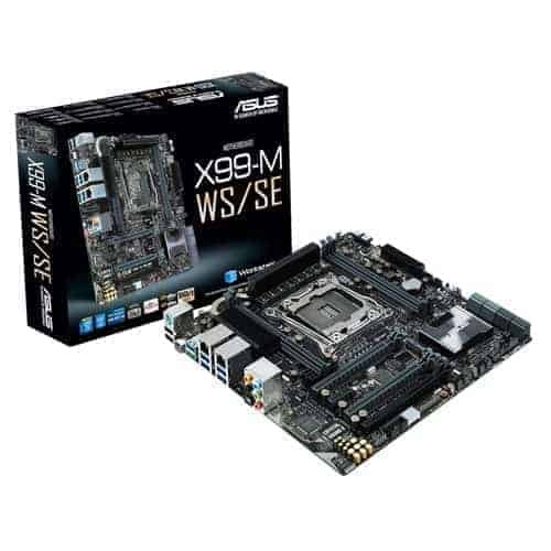Asus X99-M WS/SE X99 micro-ATX with USB 3.1 on board