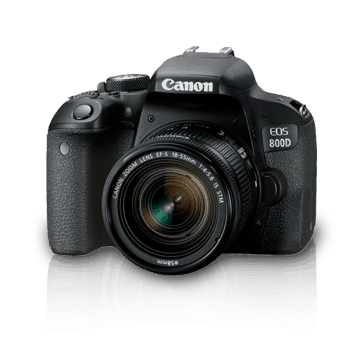 Canon EOS 800D 24.2MP Digital SLR Camera Body & 18-55 Lens