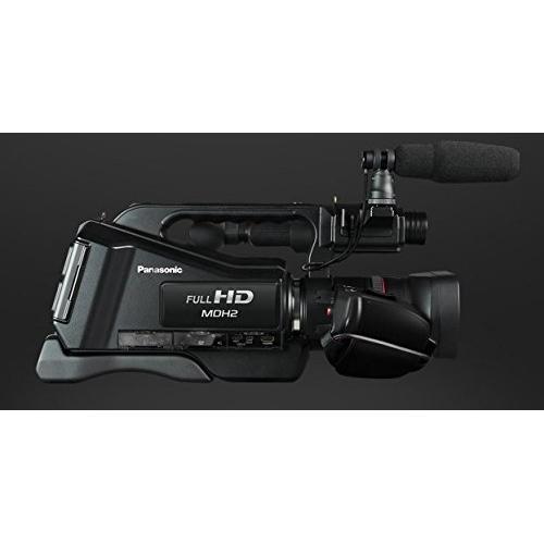 Panasonic HC-MDH2 AVCHD Shoulder Mount Camcorder, Record simultaneously in two memory devices for added dependability and reliability. In addition, Relay Recording enables switching between 2 memory devices, suitable for extended recordings. Note: - The voice is interrupted for a few seconds during the device switching. - Simultaneous Recording is not available during, Panasonic MDH2M Camcorder (Black) ... Panasonic HC-V270 HD Video Camera (Black)+ free 16 gb sd card and free carry bag. ... Full HD Recording 3 inch LCD Monitor 4.14 Megapixel Camera MOS Sensor 49 mm Filter Diameter HDMI Support f/1.8 - f/5.6