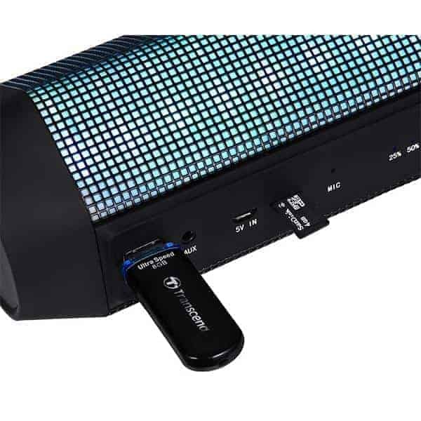 Zoook BLUETOOTH SPEAKER WITH DYNAMIC LED LIGHTS AND HD SOUND ZB-ROCKER-2, Kartmy