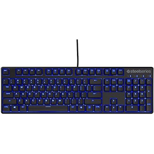 SteelSeries Apex M500 Blue LED Backlit Cherry MX Red Mechanical Gaming Keyboard, Kartmy