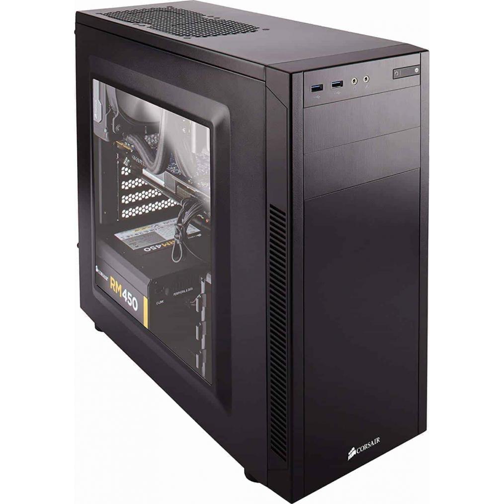 Look no further than the Carbide Series™ 100R Mid Tower case. ... The Carbide Series 100R Mid Tower case has the versatility serious PC builders need with the clean, modern exterior design all users can agree with. ... Corsair Carbide Series mid-tower PC cases have the high-end features, Buy Corsair Carbide Series 100R CC-9011075-WW Black Steel ATX Mid Tower Computer Case ATX (not Included) Power Supply online at low price in India Kartmy.com, The Carbide Series 100R Mid Tower case has the versatility serious PC builders need with the clean, modern exterior design all users can agree with. Tool-free , CORSAIR CARBIDE 100R Mid-Tower Case, Buy Corsair Carbide Series 100R Mid-Tower Case (CC-9011075-WW) at lowest price in india at kartmy.com, Buy Corsair CC-9011075-WW Carbide Series 100R Black Steel ATX Mid Tower Computer Case with fast shipping and top-rated customer service, Elegant and modern on the outside, with all the features a serious PC builder needs on the inside. The Carbide Series 100R Mid Tower case has the versatility serious PC builders need with the clean, modern exterior design all users can agree with. Tool-free access to the interior, a flush-mounted window for admiring your components, and a range of cooling options are all available to the home builder at a spectacular value with this latest addition to the Corsair family. Simple, elegant, and sharp. It’s the performance PC platform in stealth mode. With a mesh-free front panel, flush-mounted side panel window and clean lines, the 100R is both professional enough for the office and customizable enough for any home PC build. Storage, simplified. The simplicity begins with tool-free 3.5” and 5.25” drive installation, and all four hard drive trays provide solid-state drive support so you can mix and match to fit your needs. On the outside, dual USB 3.0 front panel ports give you quick and easy access to the latest high-speed portable hard drives and flash drives. Creative cooling Five internal fan mounts let you customize your cooling to match your build. We’ll get you started with one included 120mm fan. The case is designed to draw airflow directly to the GPU to help ensure that you and your graphics card will both keep your cool during intense gaming sessions. The features that builders want Whether you’re building one system or a dozen, you want the attention to detail that makes it easy. You’ll appreciate things like cable routing channels for easy cable organization and better-looking builds, and the side panels are attached with thumbscrews so you can get in and out without hunting for a screwdriver. About Carbide Series PC Cases Corsair Carbide Series mid-tower PC cases have the high-end features you need, and nothing you don’t. Designed to be the foundation of awesome yet approachable gaming PCs, they combine the latest technology and ergonomic innovations with lots of room to build and expand, and amazing cooling potential.