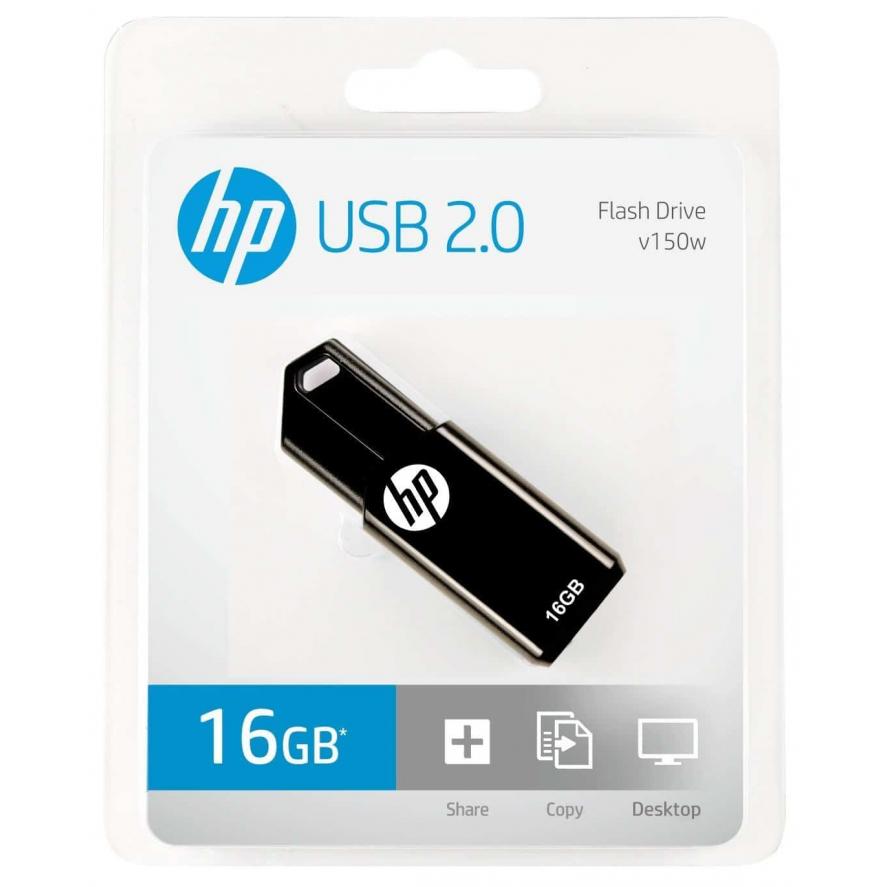 HP v150w 16GB USB 2.0 Pen Drive, Kartmy