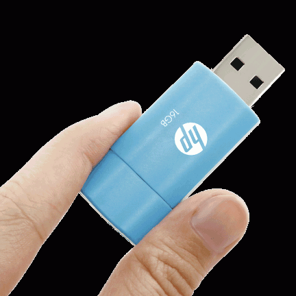 HP v152w 16GB Pendrive, Kartmy