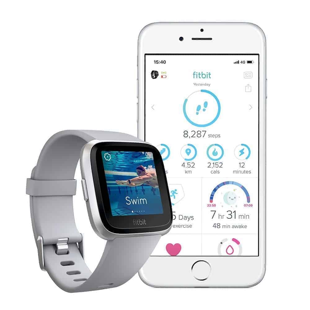 fitbit unisex versa health and fitness smartwatch