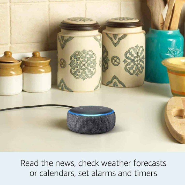Amazon Echo Dot (3rd Gen) - Smart speaker with Alexa - Black