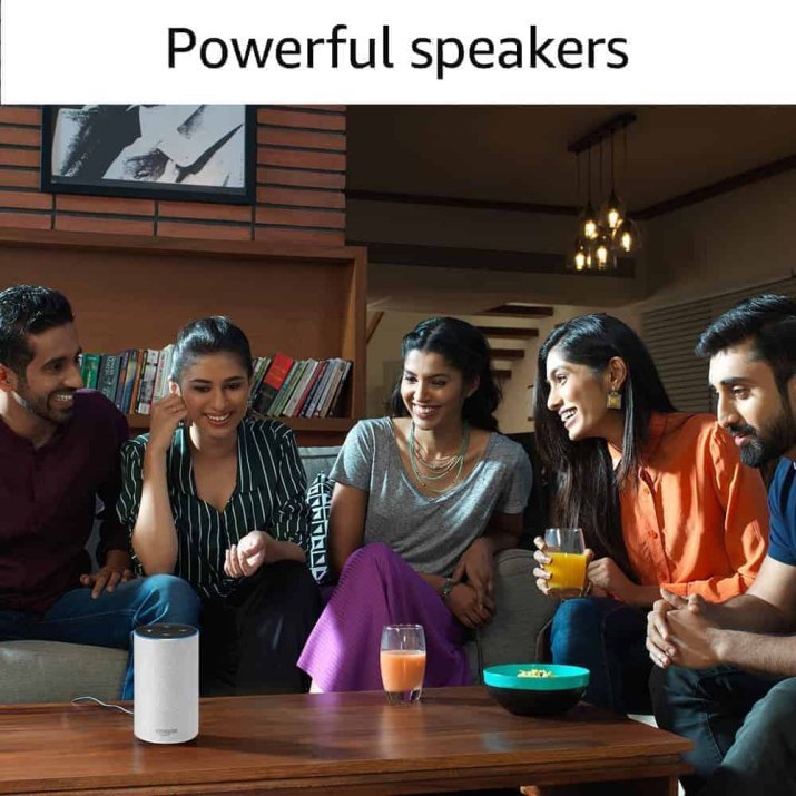 Amazon Echo - Smart speaker with Alexa | Powered by Dolby – White