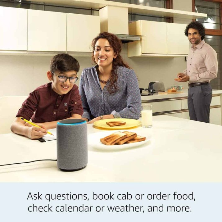 Amazon All-new Echo Plus (2nd gen) – Premium sound with a built-in smart home hub-Black