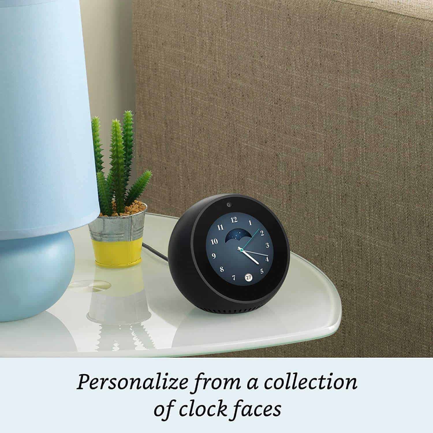 echo spot alarm clock