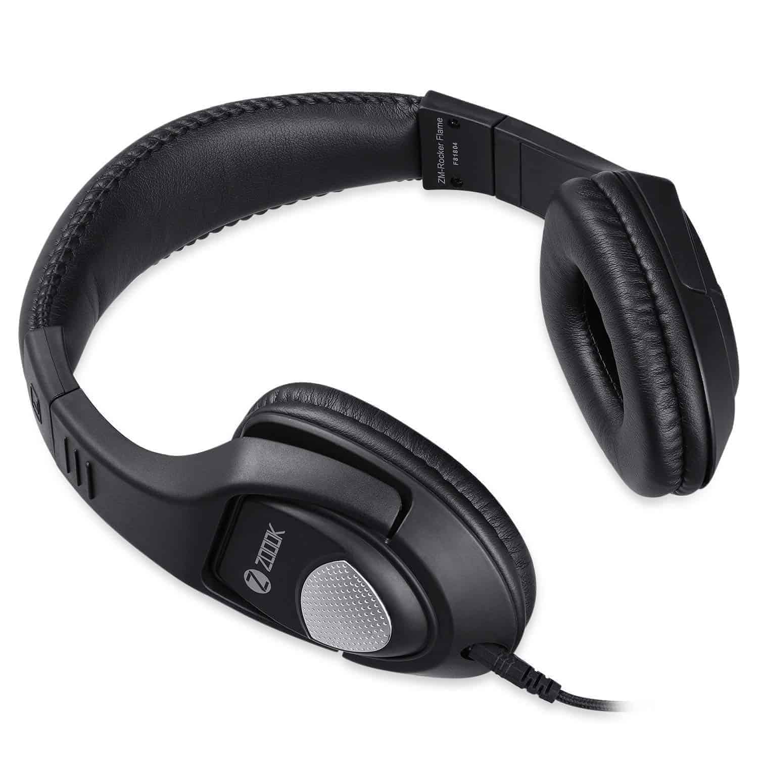 Buy Zoook Rocker ZKZMRockerflam Headphone With Mic (Black) At Best Price In India KARTMY