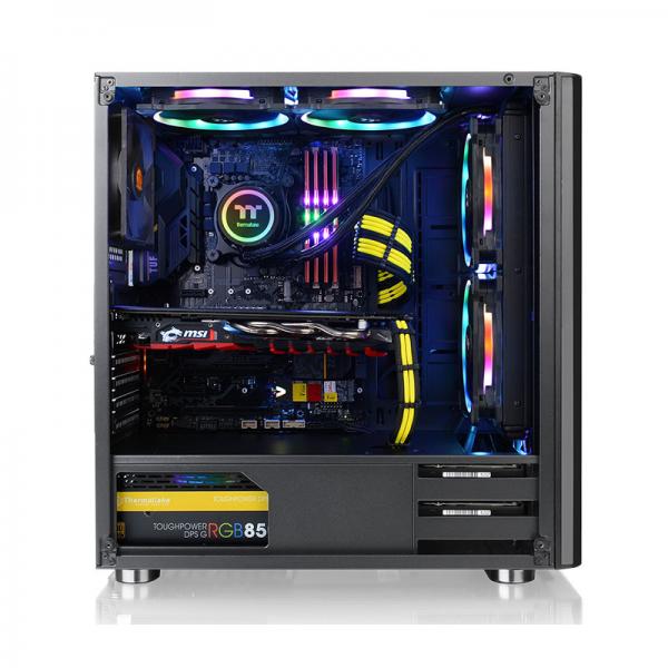 Thermaltake V200 Tempered Glass RGB Edition Mid-Tower Chassis CA-1K8-00M1WN-01
