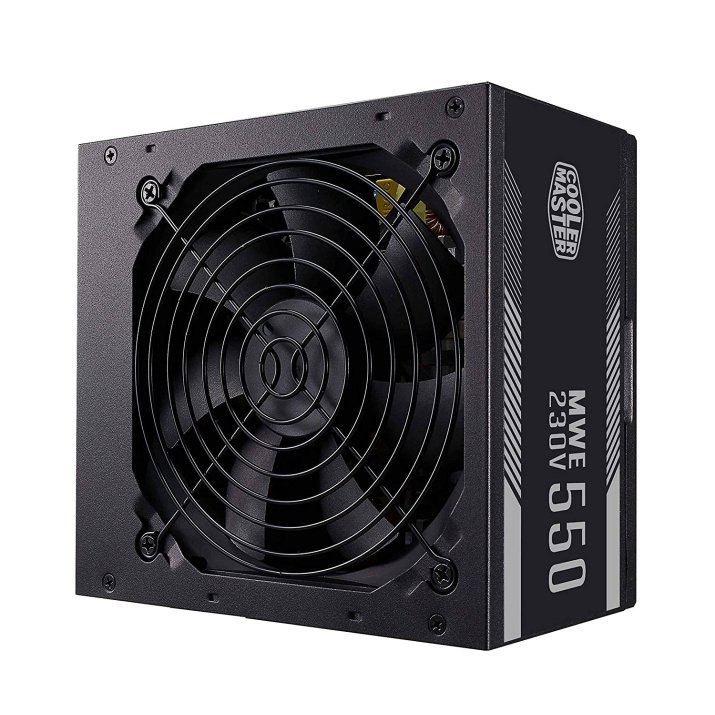 Cooler Master MWE 550W,80+ White 230V A/UK Cable Power Supply