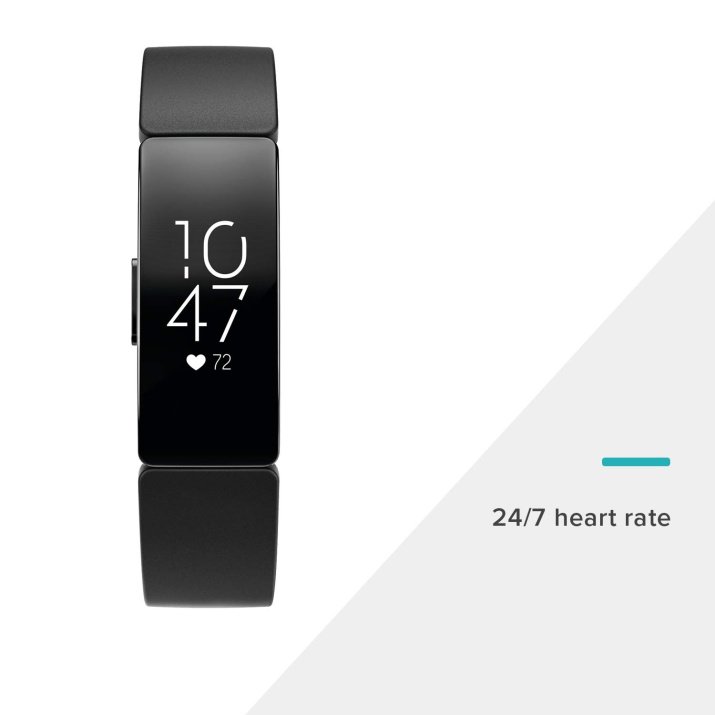 Fitbit Inspire HR Health and Fitness Tracker with Heart Rate