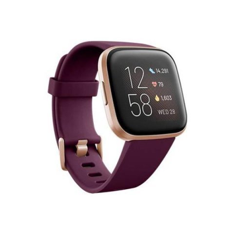 burgundy fitbit versa 2
