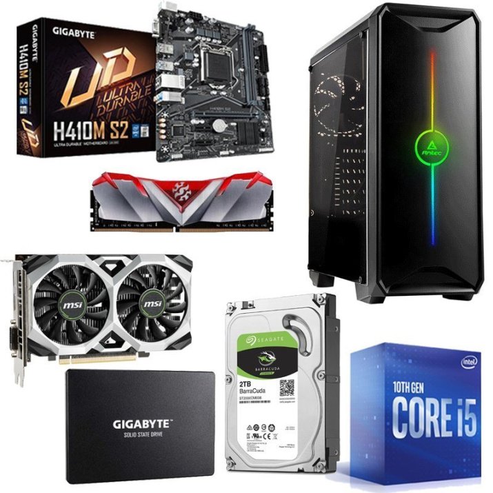 i5 10th Generation Mid-Budget All in One Desktop PC For Gaming & Editing