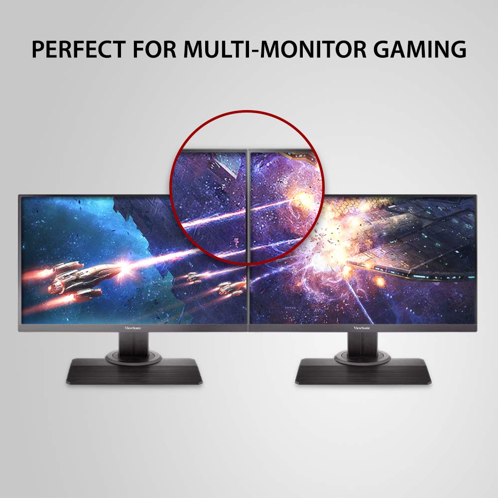 ViewSonic 24 Inch XG2405 Full HD IPS Display Frameless Gaming Monitor, Refresh Rate 144Hz
