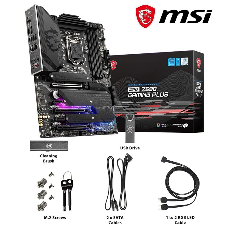 MSI MPG Z590 Gaming Plus Motherboard